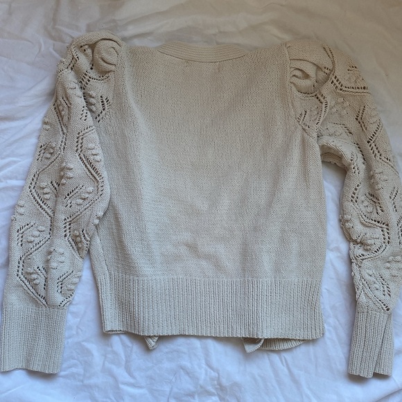 Waist length button sweater - Picture 3 of 3
